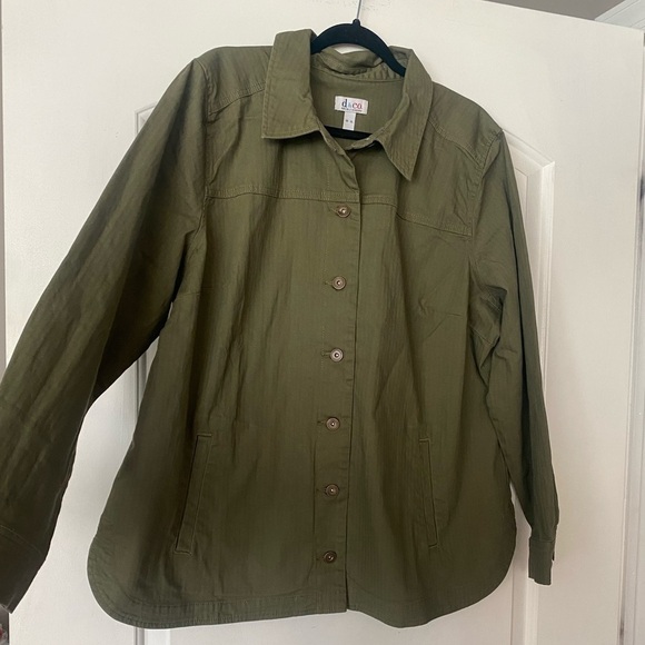 D&Co. Long Sleeve Button Down Shirt Sz XL - Picture 3 of 4